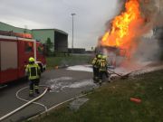 Brand LKW